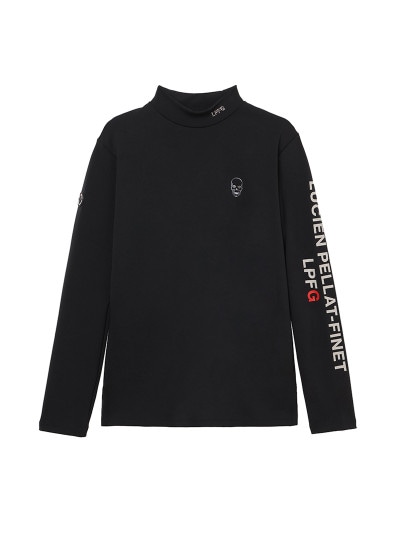 LPFG メンズ モックネック プルオーバー LPFGロゴ |LUCIEN PELLAT