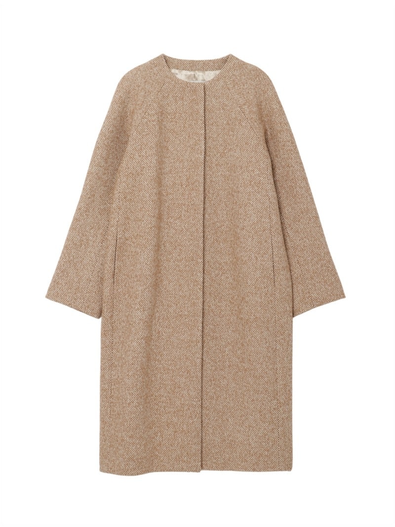 シルク混ツイードロングコート |mila schon|CORONET（コロネット）公式