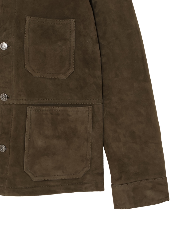 GIORGIO BRATO】メンズ ムートン ジャケット スカル |lucien pellat