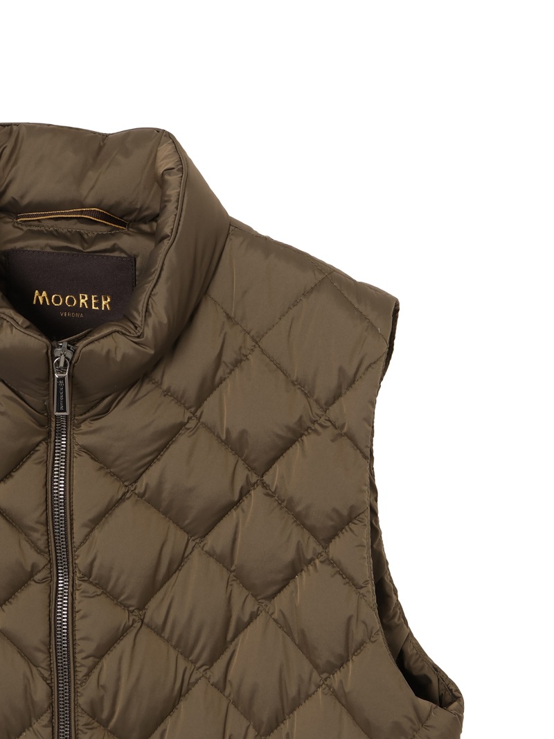 キルティングダウンベスト VANDO-S3C |MooRER|CORONET（コロネット
