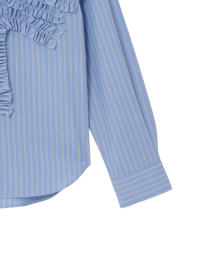 ストライプフリルシャツ |mila schon by chika kisada|CORONET（コロ