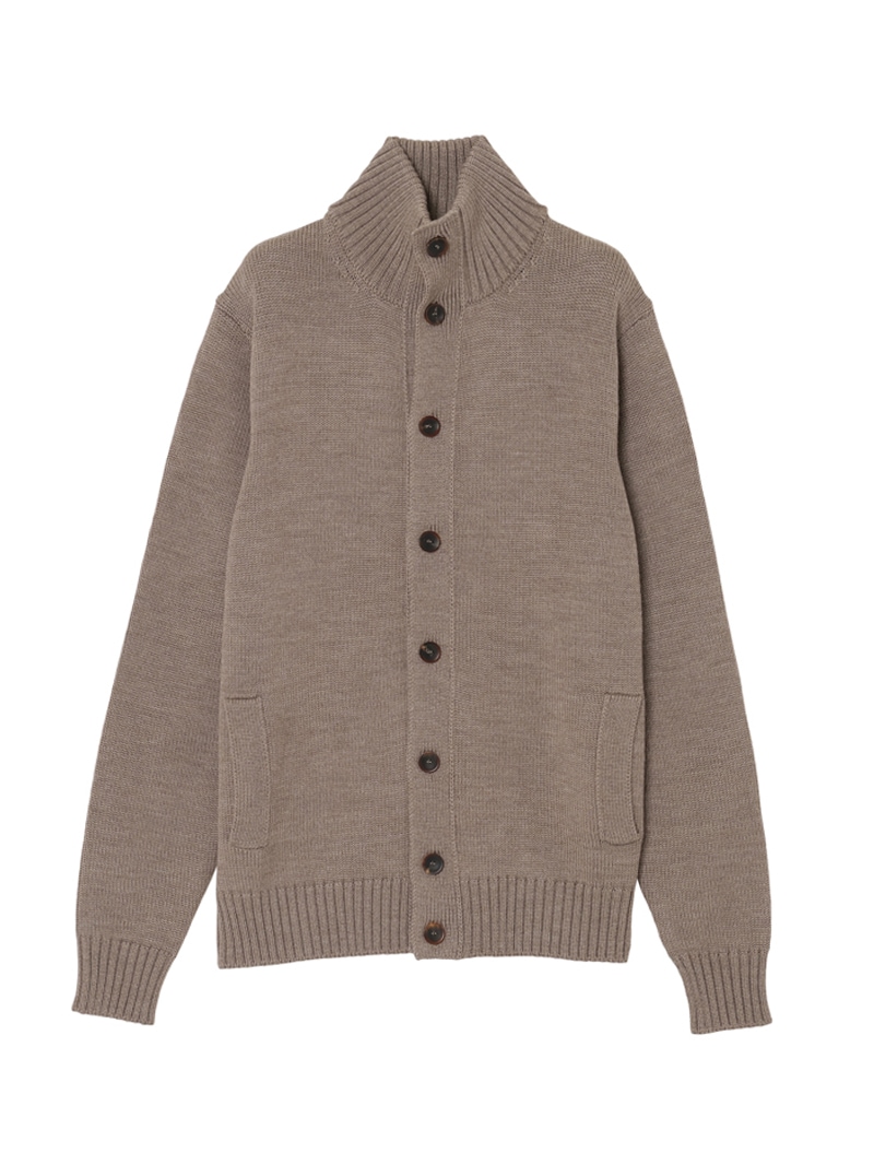 ZANONE スタンドカラーニットカーディガン CHIOTO |SLOWEAR|CORONET