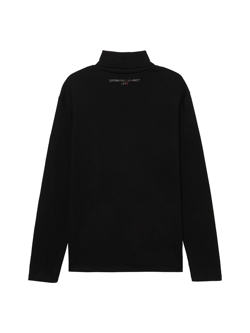 LPFG メンズ モックネック プルオーバー LPFGロゴ |LUCIEN PELLAT
