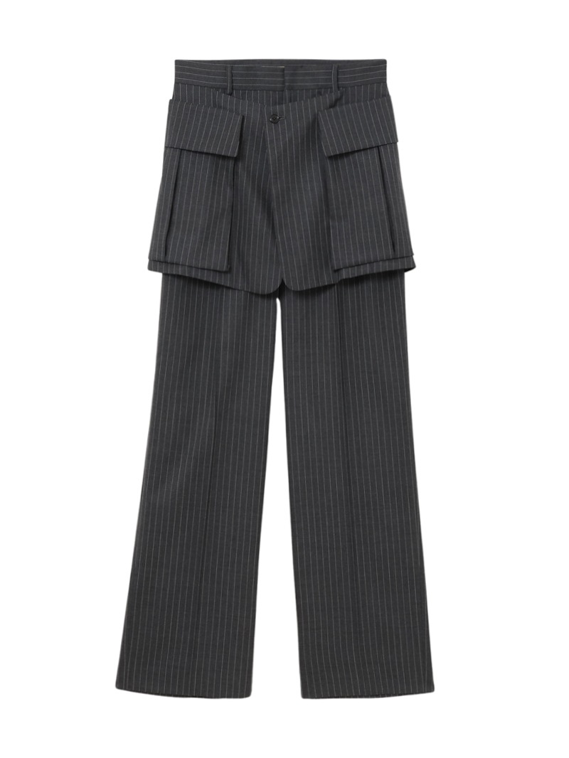 ストライプレイヤードパンツ |mila schon by chika kisada|CORONET