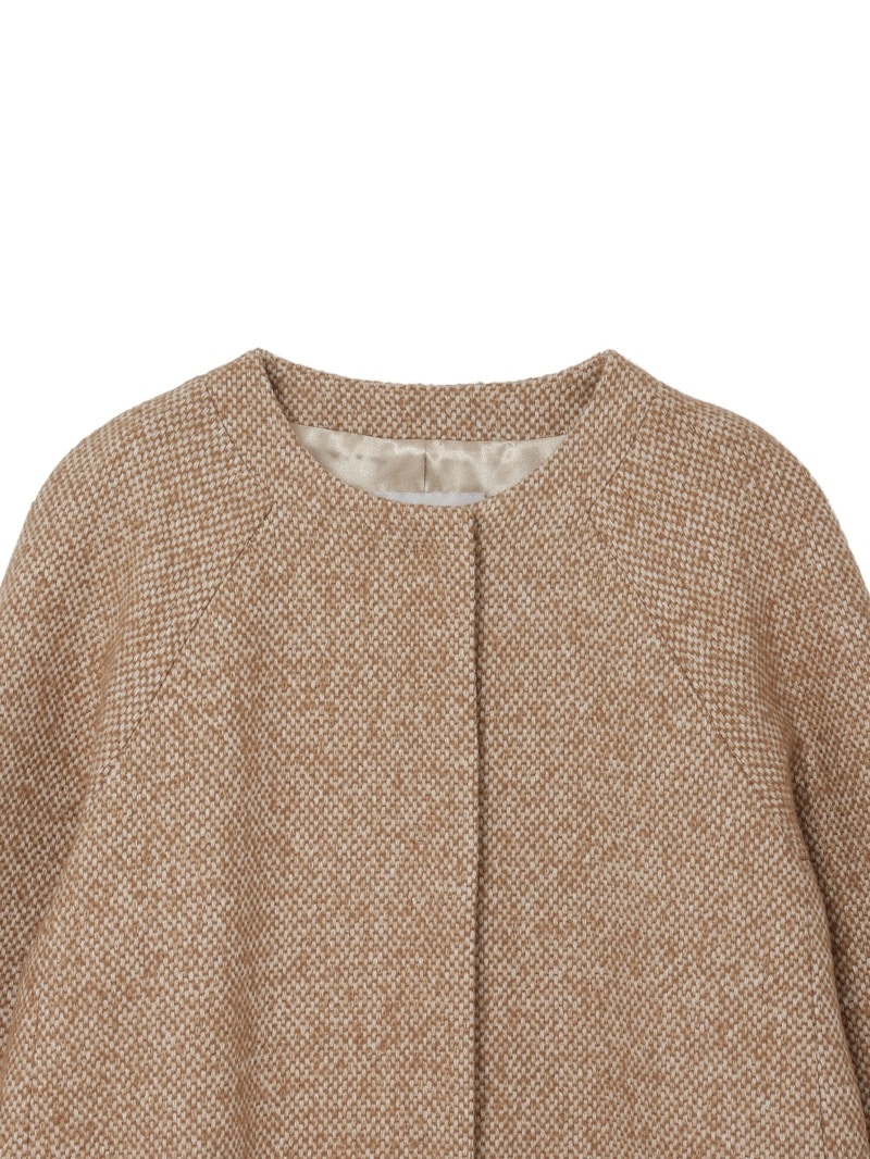 シルク混ツイードロングコート |mila schon|CORONET（コロネット）公式