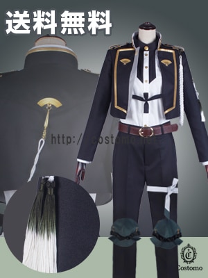 送料無料】※改訂版【2】※ とうらぶ風 黒×金×白 膝丸