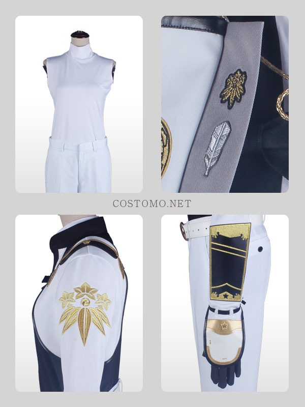 送料無料】とうらぶ風 白ジャケット×金×黒 髭切3 【特3