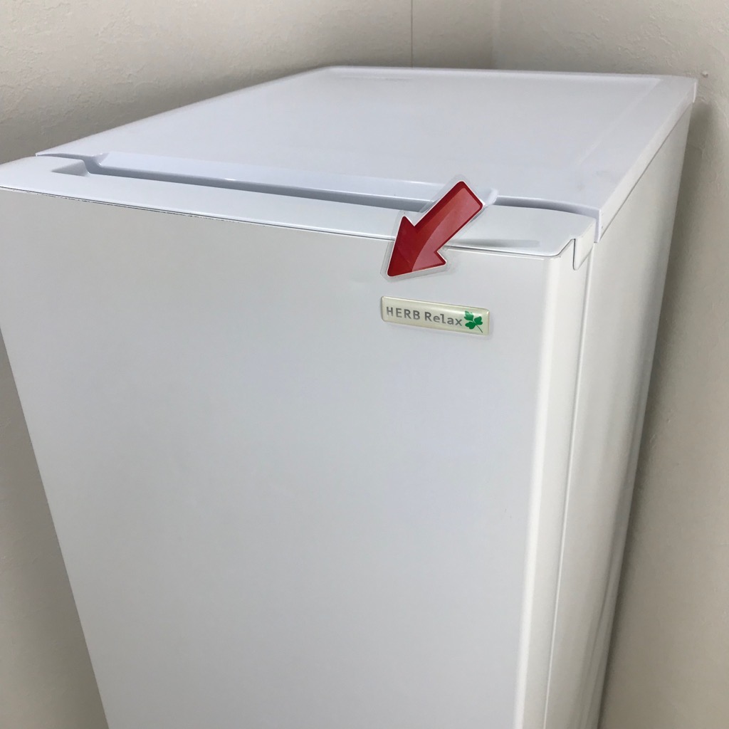 中古 156L 2ドア冷蔵庫 ヤマダ電機 YRZ-F15E1 2018年製 ホワイト 6ヶ月
