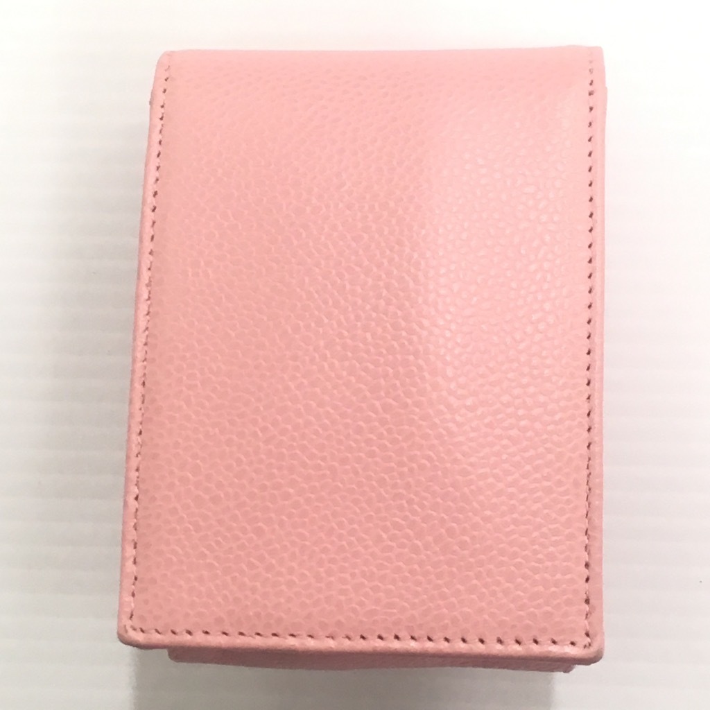 人気 CHANEL シャネル キャビアスキン シガレットケース ピンク