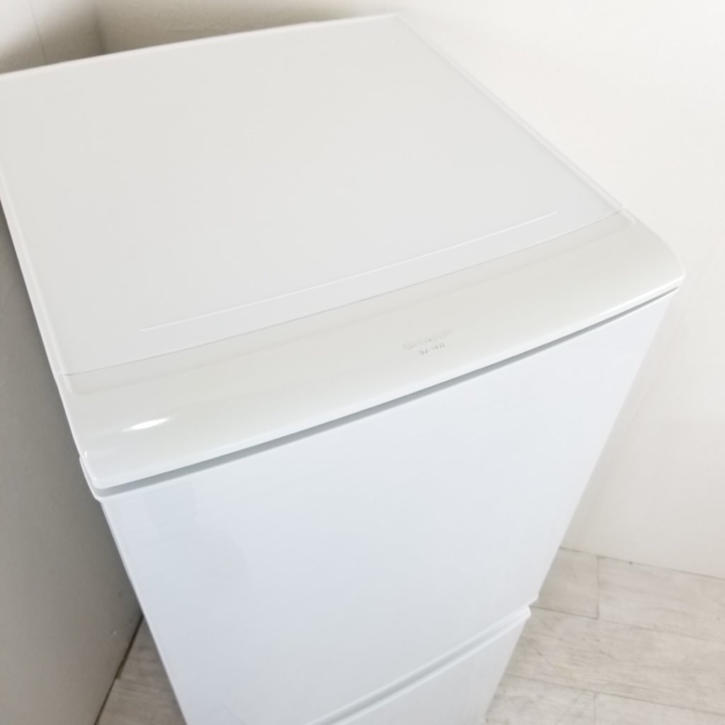 中古 冷蔵庫 137L シャープ つけかえどっちもドア SJ-14W-W 2012年製 2