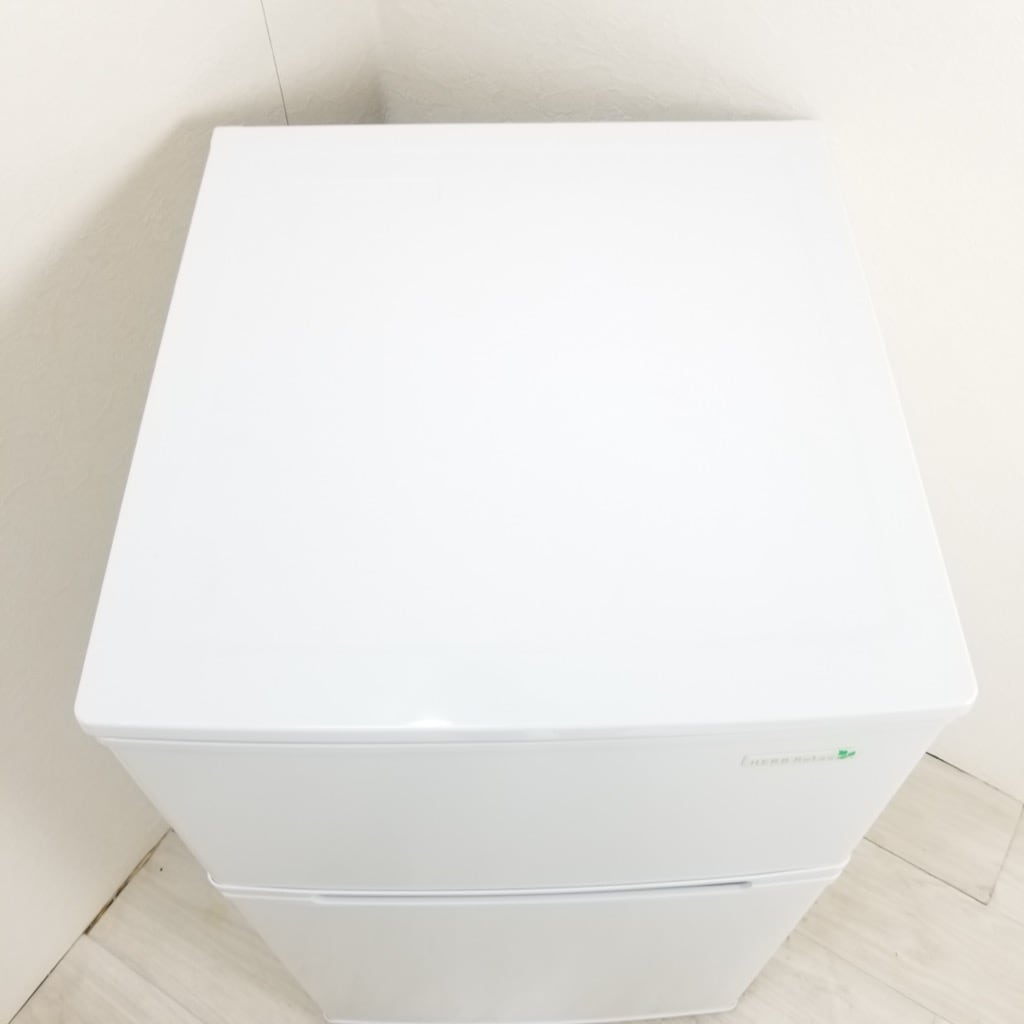 中古 単身用冷蔵庫 ヤマダ電機 90L 2ドア YRZ-C09B1 2016年製 ホワイト