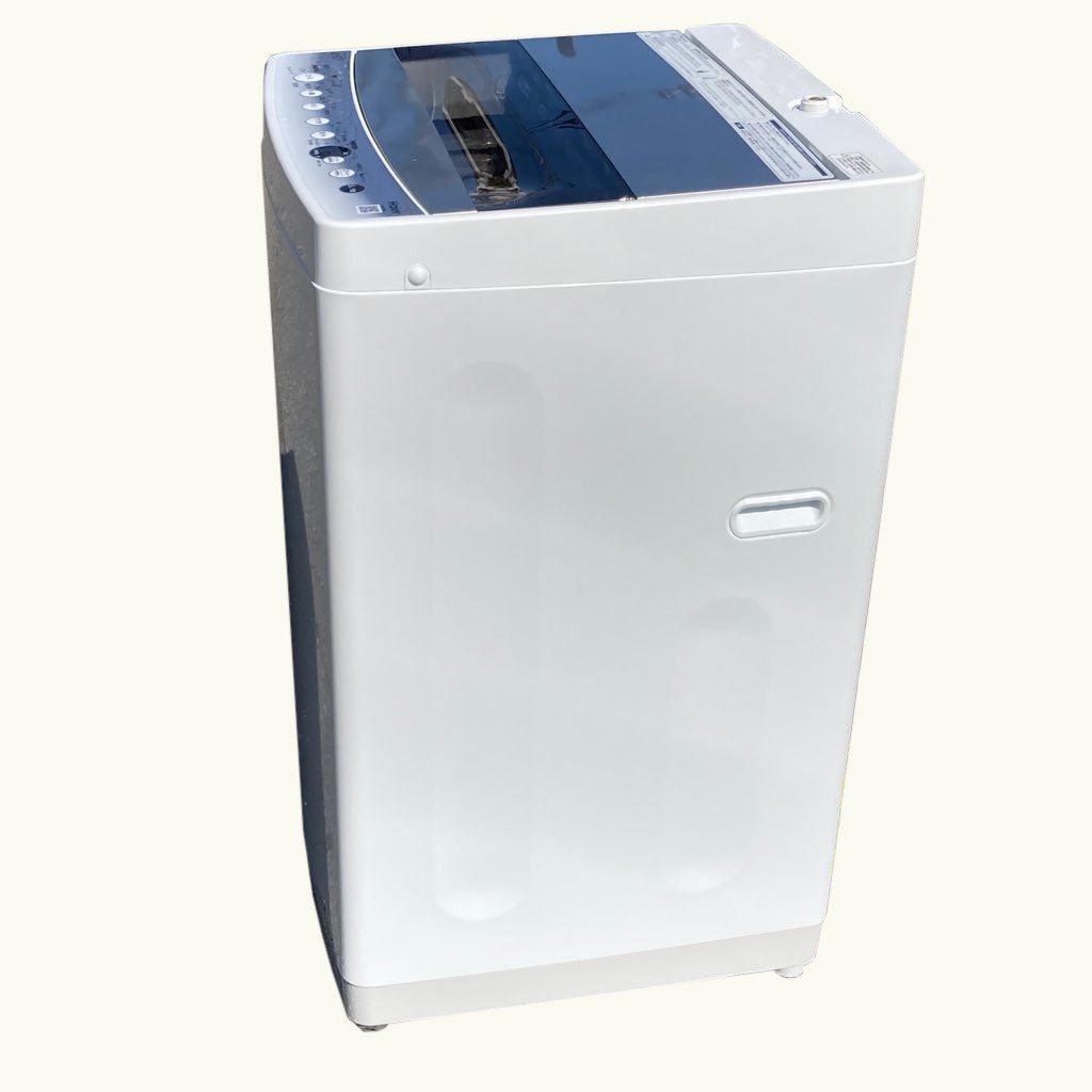 中古 7.0kg 全自動洗濯機 送風乾燥機能 ハイアール JW-C70GK 2021年製