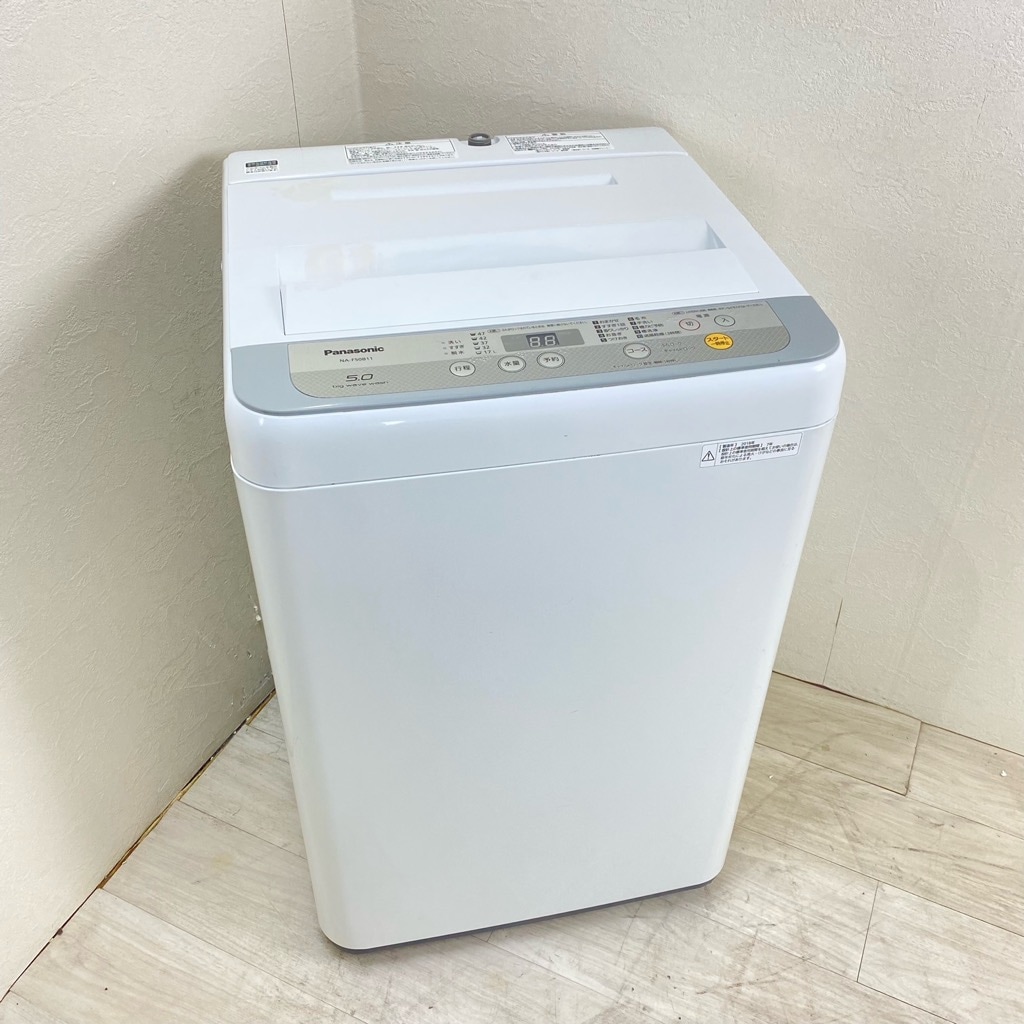 中古 洗濯機 パナソニック 5.0kg NA-F50B11 2018年製 全自動洗濯機 縦