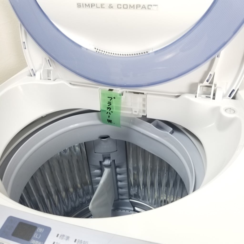 中古 洗濯機 シャープ 7.0kg 送風乾燥 ES-T708-A 2016年製 全自動洗濯