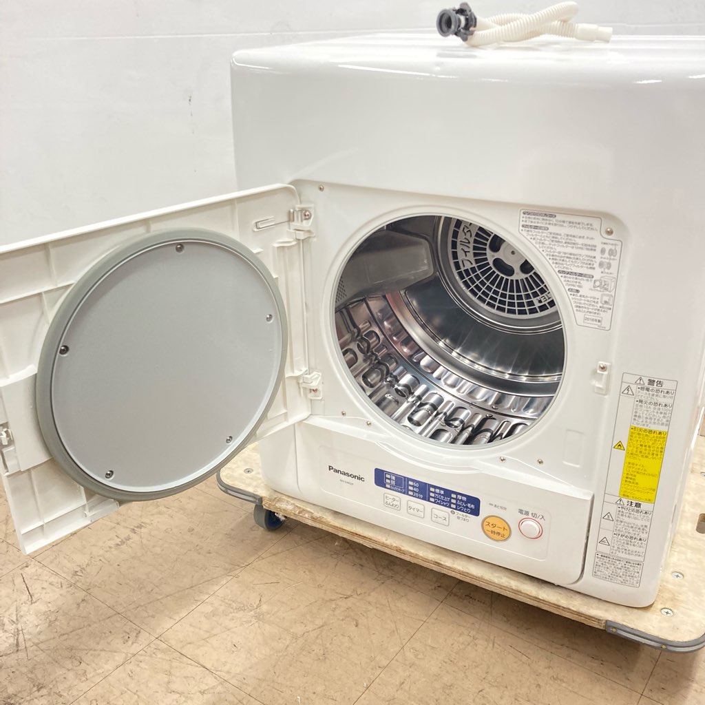 中古 保証付き パナソニック 除湿形衣類乾燥機 4.0kg NH-D402P 2016年製