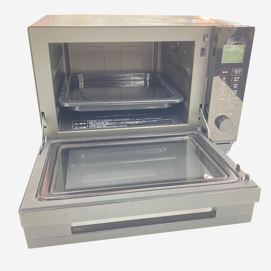 中古 パナソニック オーブンレンジ 26L NE-MS268-K 2021年製 オーブン1