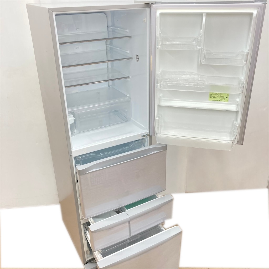 中古 店舗近郊送料格安 東芝 VEGETA ベジータ 426L 5ドア冷蔵庫 右開き
