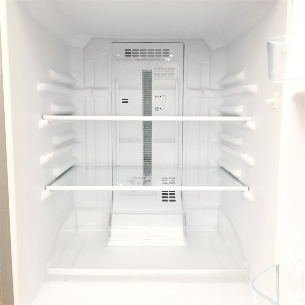 中古 138L 2ドア冷蔵庫 パナソニック NR-B148W-S 2016年製 シルバー
