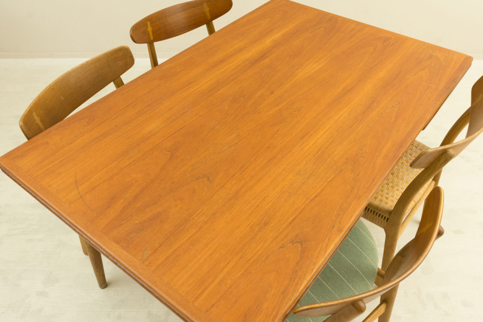 Hans J Wegner AT312 ダイニングテーブル チーク オーク 北欧家具 通販