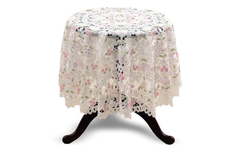 Danube カロチャ調刺繍 テーブルクロス 約150×0cm｜インテリアレース