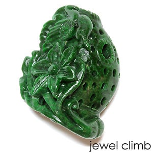 翡翠彫刻・カービング 宝石ルース 宝石 の事なら直輸入価格のルース屋