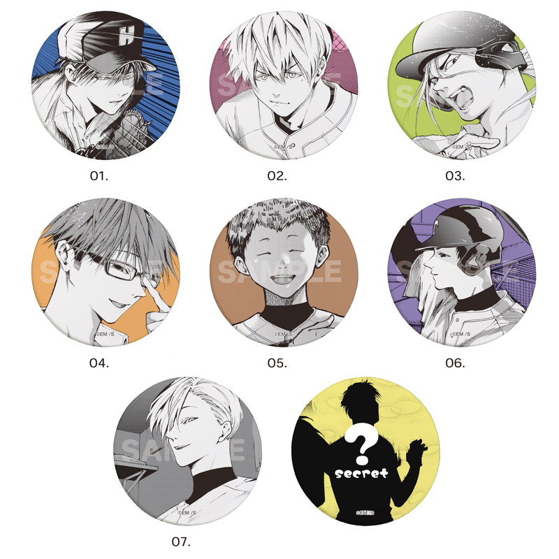 忘却バッテリー』ミニチュアキャンバスキーホルダー 第1弾 全11種