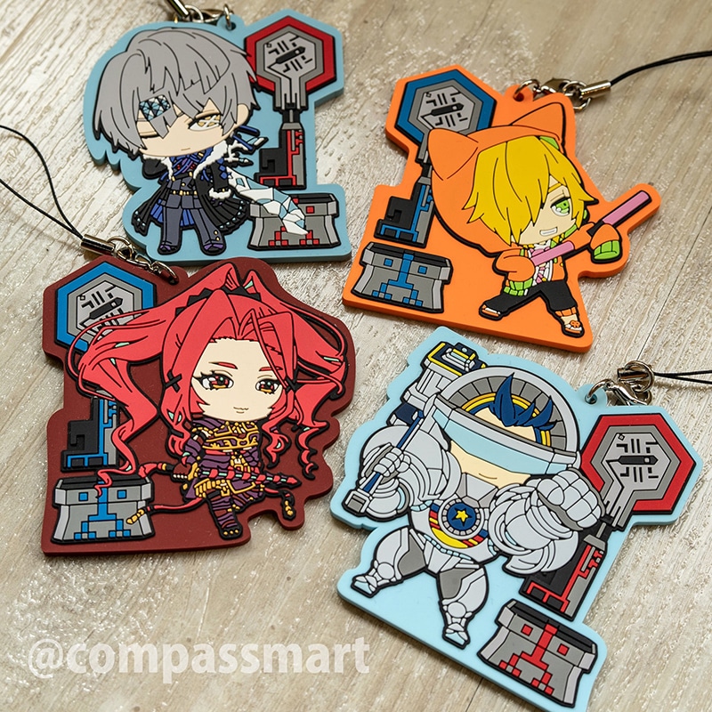 りう】りうら ラバーストラップ 76個 まとめ売り ラバーストラップ