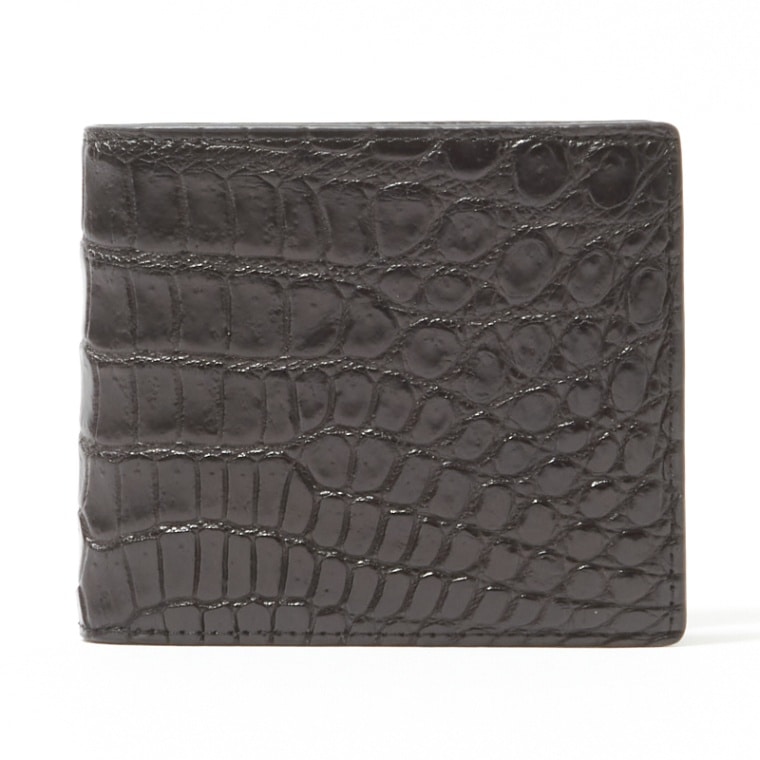 Creed crocodile ショートウォレット ブラック 456C114 #10 | レザー