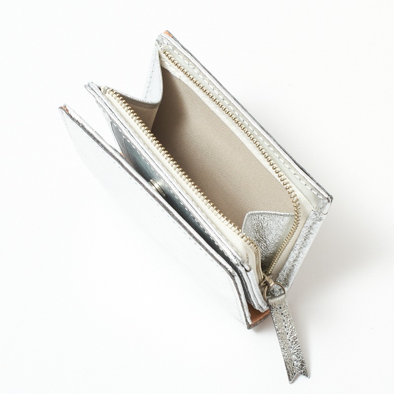 Creed SILVER ミドルウォレット シルバー 312C1009 #95 | レザーバッグ