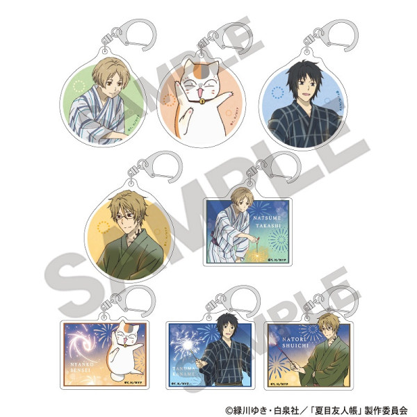 夏目友人帳 トレーディングアクリルキーホルダー＿花火