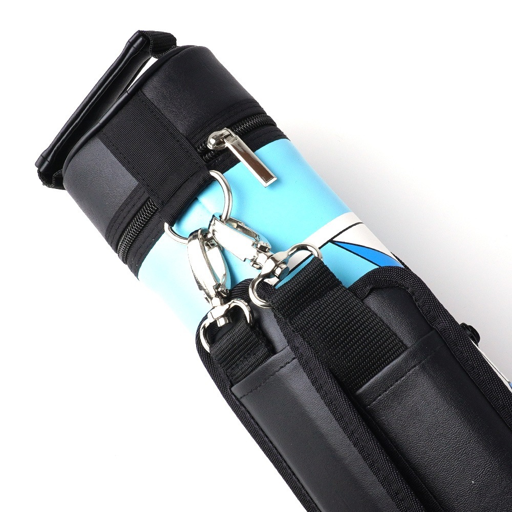 アテナ キューケース ハード 2B2S ホワイト/ブルー ATHC19｜ビリヤード