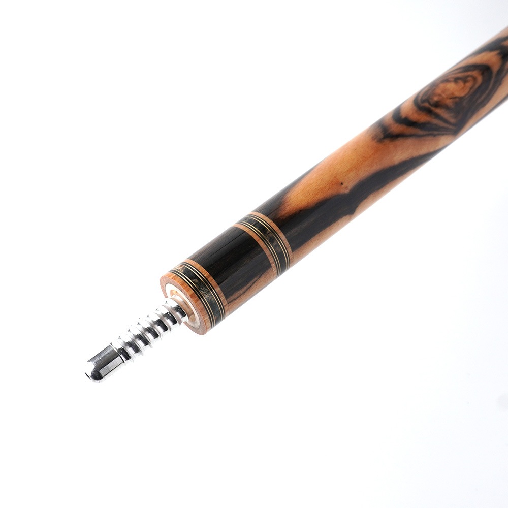 早川工房 ブラック＆ホワイトエボニー ストレート Wリング BORON内蔵