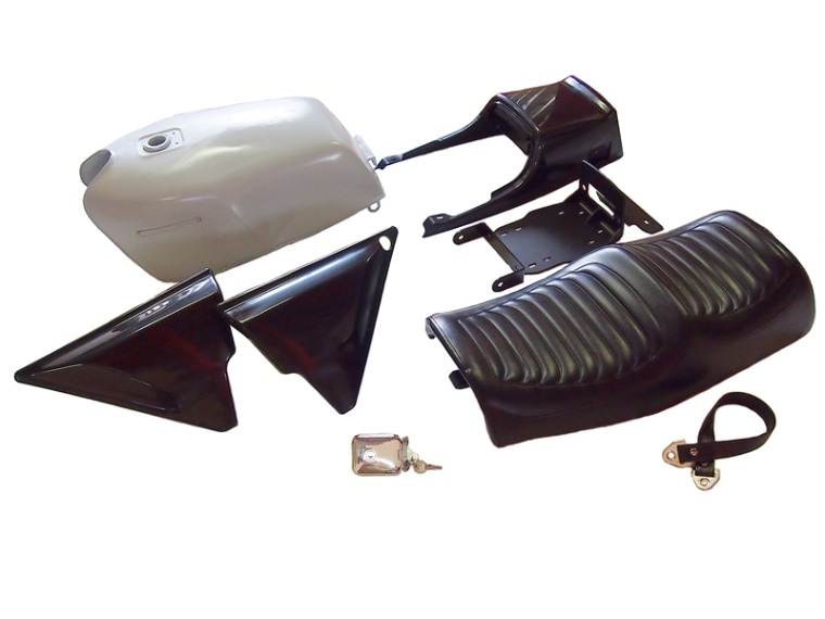 ゼファー750 FXタイプ 塗装済みタンクセット(紺色)STDタイプシート付