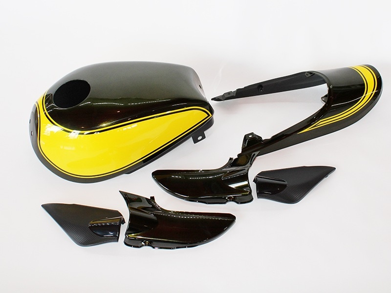 Z900RS Z1 Style外装カバーセット 赤タイガー【納期はお問い合わせ