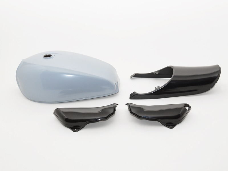 ゼファー1100 Z2タイプタンクセット(ブラックメタリック)【納期はお