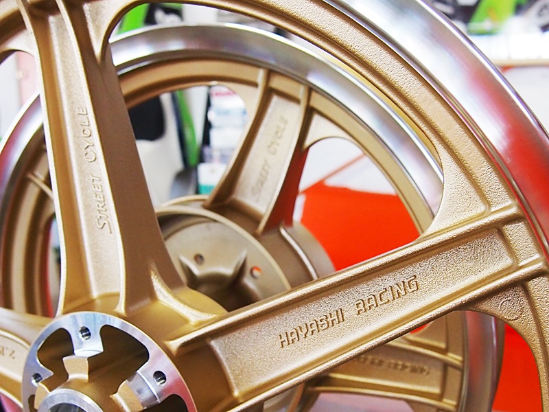 Z1/Z2/H2 HAYASHIキャストホイール(F6穴 リアドラム) 【欠品中 ご予約