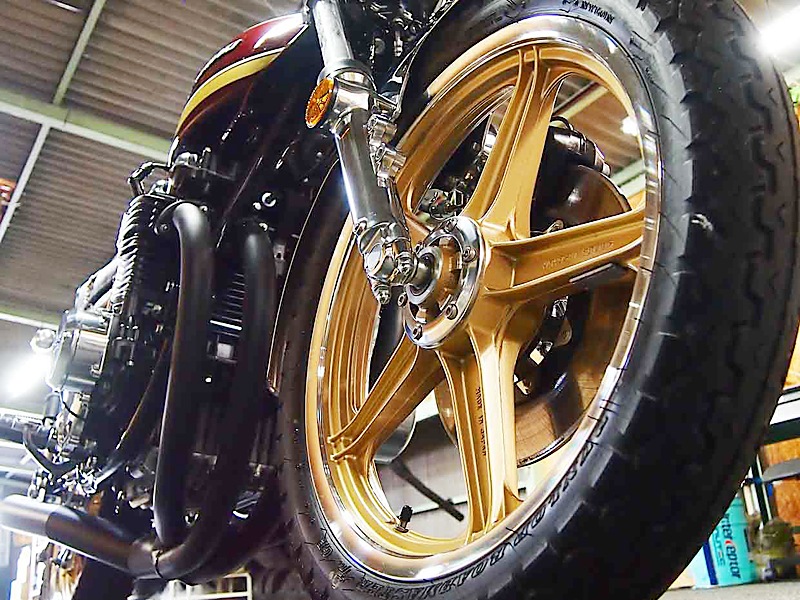 Z1/Z2/H2 HAYASHIキャストホイール(F6穴 リアドラム) 【欠品中 ご予約