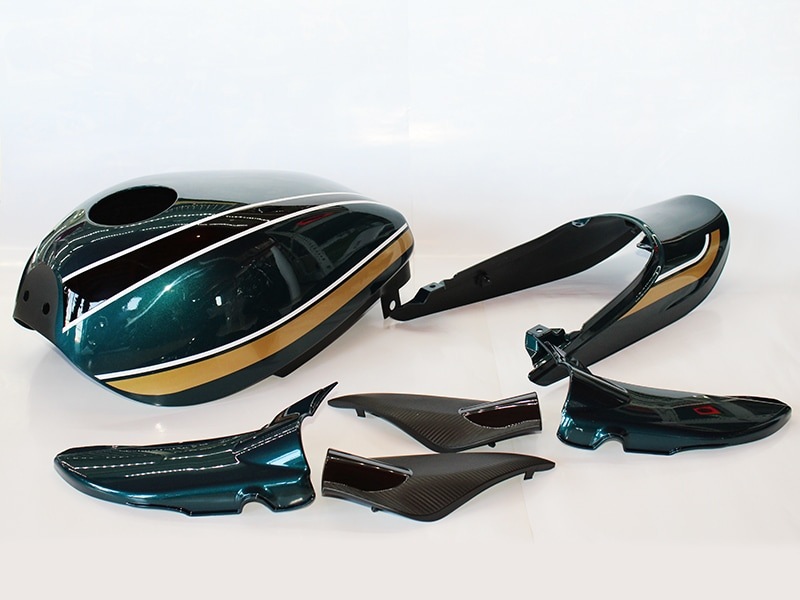 Z900RS Z1 Style外装カバーセット 青玉虫【納期はお問い合わせください