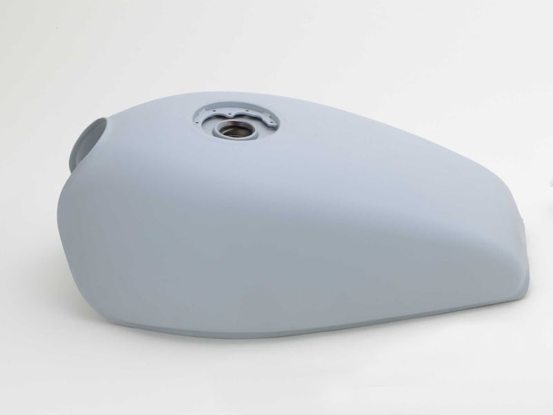 ゼファー400/χ Z2タイプスチールタンク(エアプレーンキャップ仕様