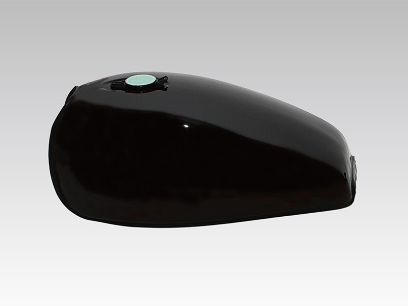 ゼファー400 Z2タイプスチールタンクセット(Z2キャップ)ソリッド