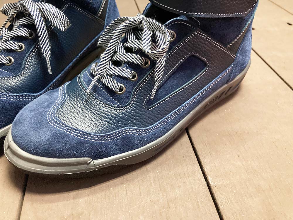 椿モデル 青木 安全靴 AG-21 Forza 紺/紺 JIS規格T8101安全靴 | 安全靴