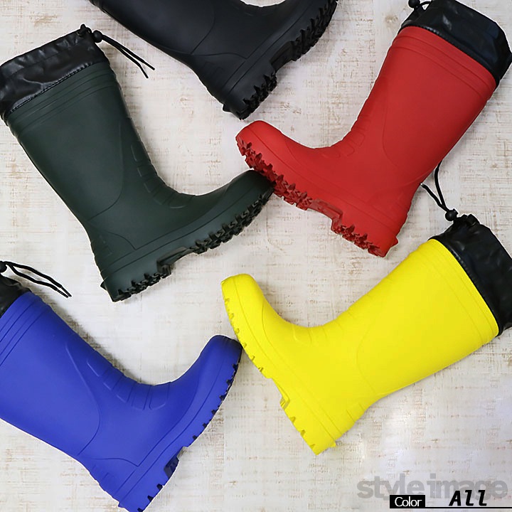 即日発送】長靴 レインブーツ カバー付 コーコス ラバーブーツ hb-890