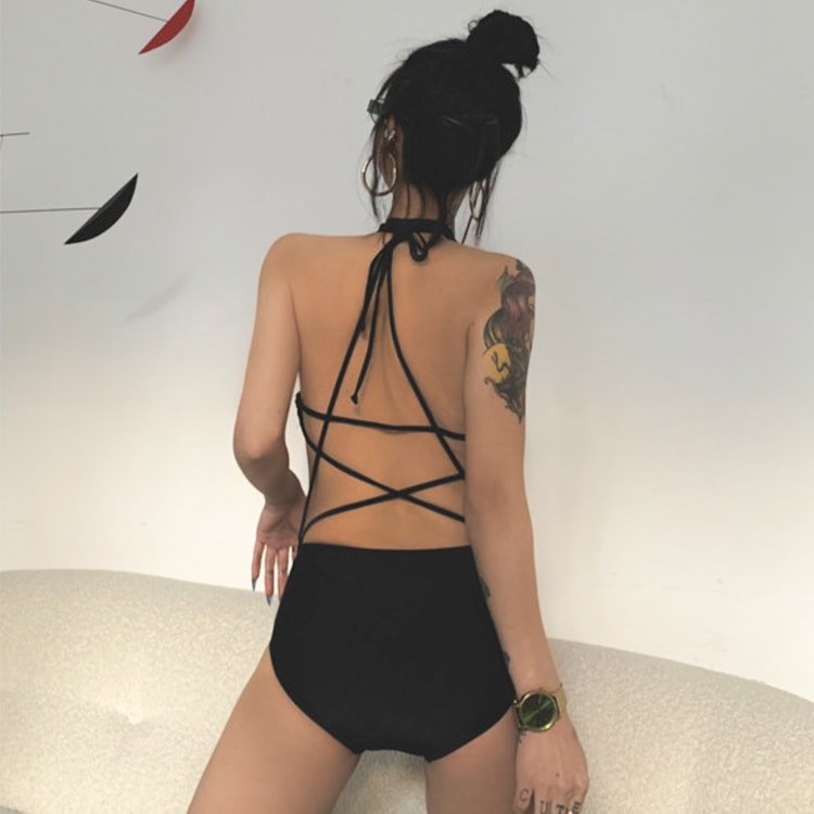 アメリカンスリーブ サイドカット モノキニ 水着 | スポーツウエア