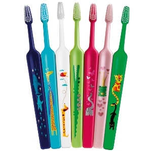 Tepe テペ 歯ブラシ zoo コンパクト／エクストラソフト 5本入り【26398】