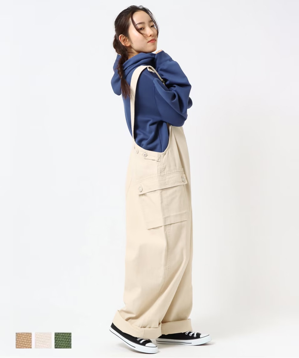 BIG SALE FINAL】ミリタリーサロペット CF0522