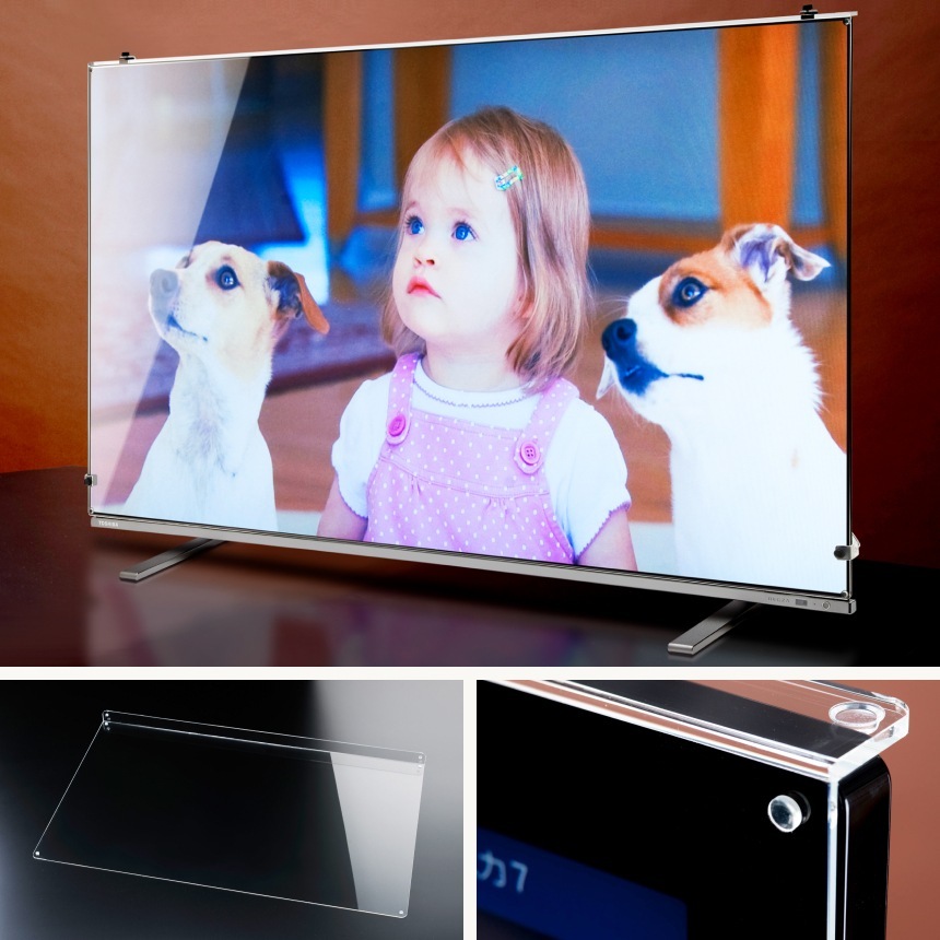 有機EL対応 液晶テレビ保護パネル 50インチ 50型 オーダーメイド