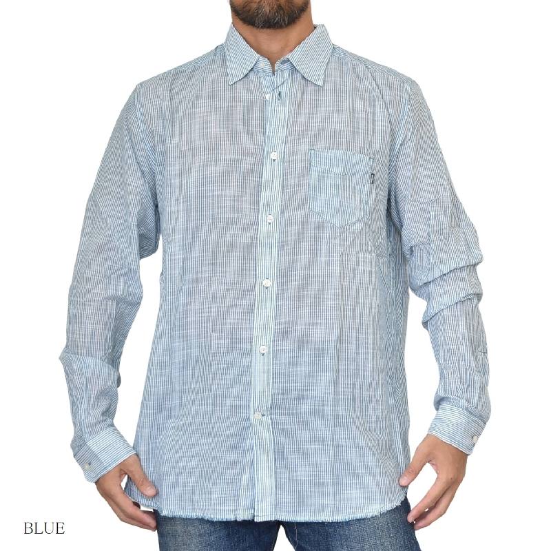 SALE】 大きいサイズ メンズ DIESEL ディーゼル カジュアル 長袖シャツ