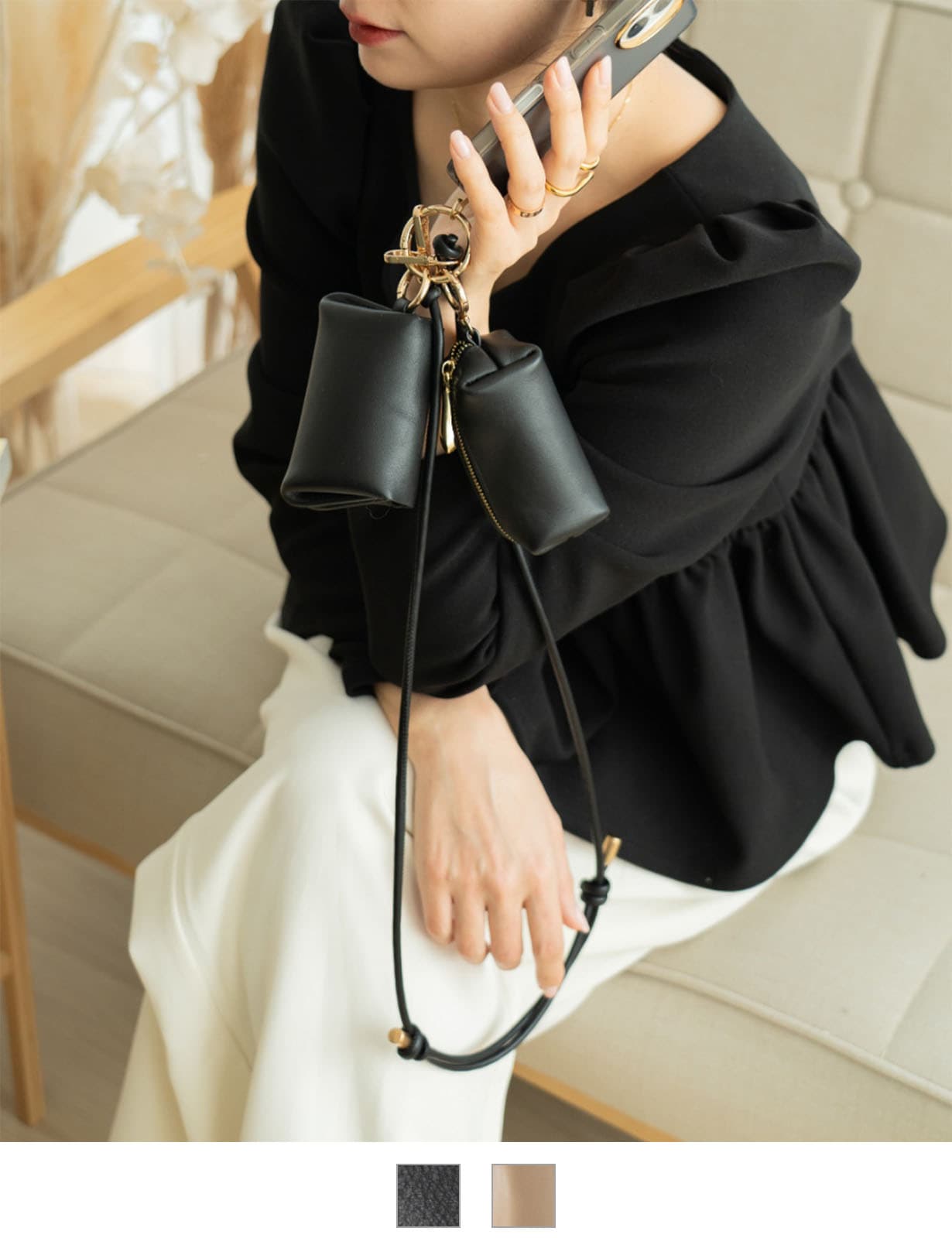 3点セット】 スマホショルダー 財布 マルチポーチ ショルダー