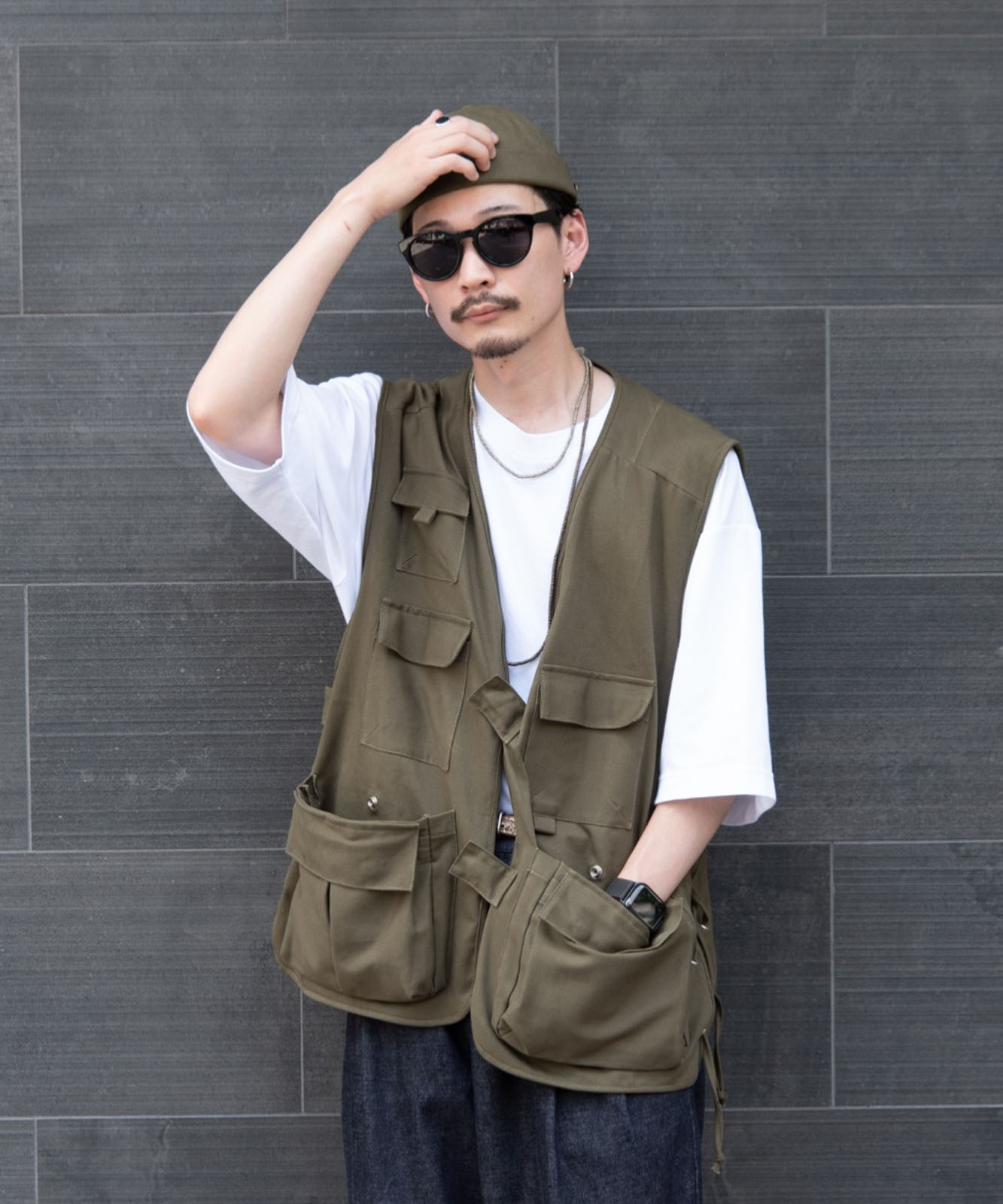 DEVICE＋ハンティングベスト キャンプベスト PBH21065