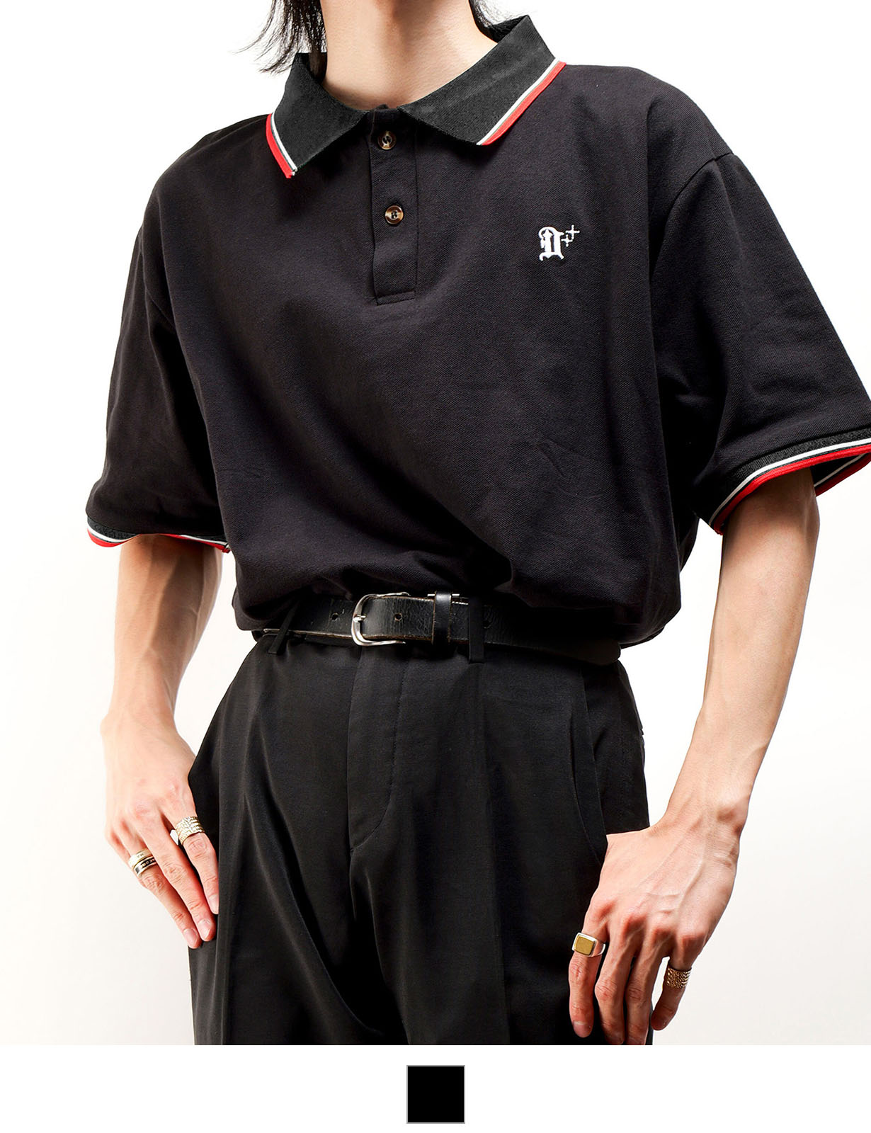 DEVICE select ツインティップライン ワンポイント オリジナルロゴ